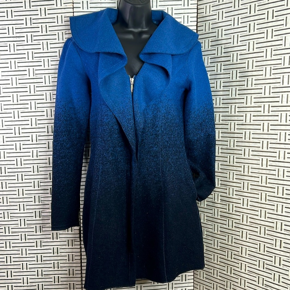 Nick + Zoe wool blend Ombré coat